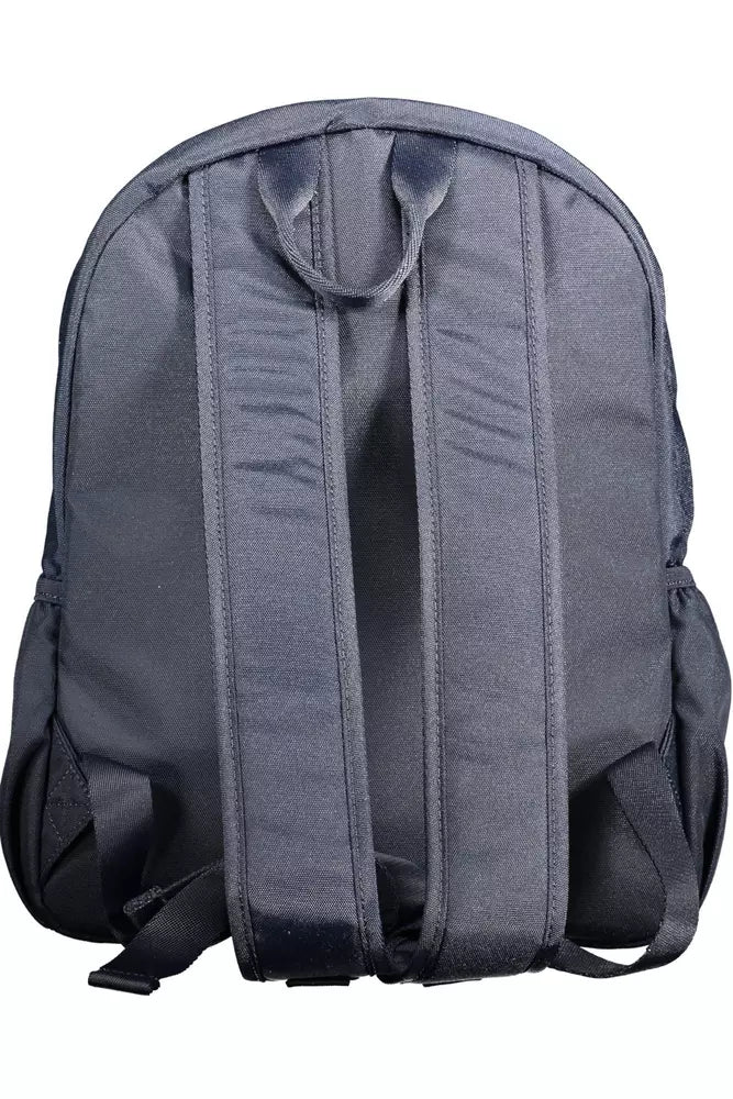 Tommy Hilfiger Blue Polyester Men Backpack - KALAJ