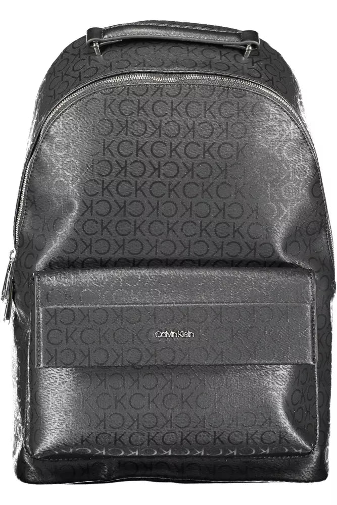 Calvin Klein Black Polyester Men Backpack - KALAJ