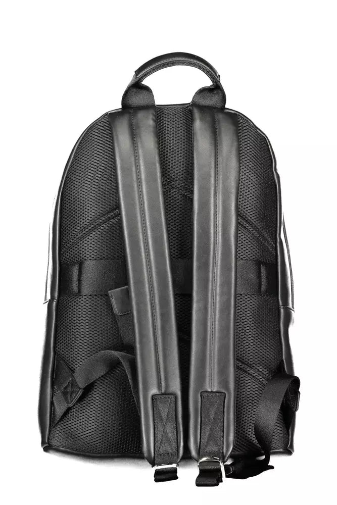 Calvin Klein Black Polyester Men Backpack - KALAJ