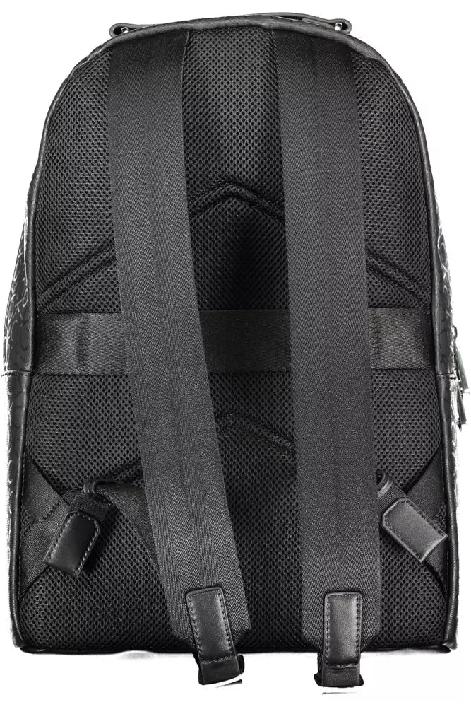 Calvin Klein Black Polyester Men Backpack - KALAJ