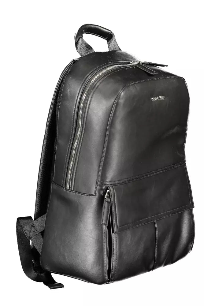 Calvin Klein Black Polyester Men Backpack - KALAJ