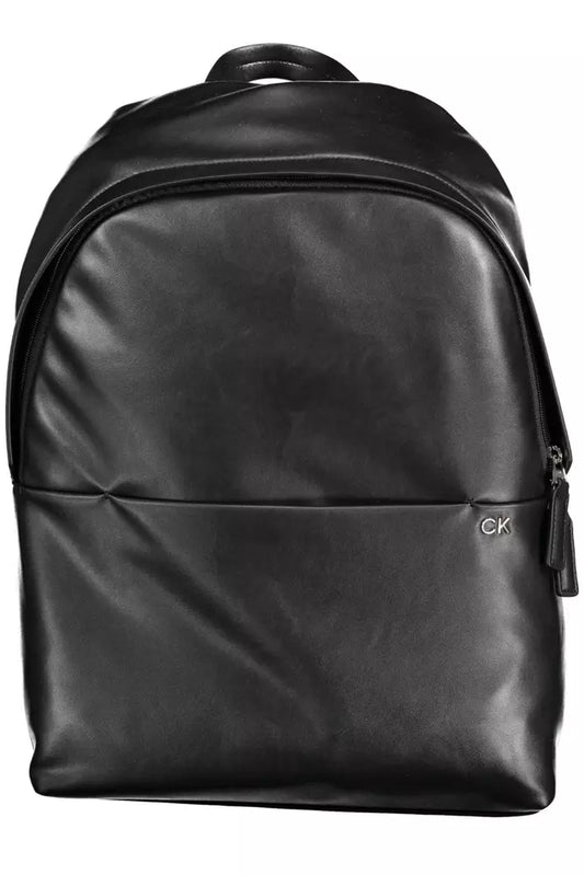 Calvin Klein Black Polyester Men Backpack - KALAJ