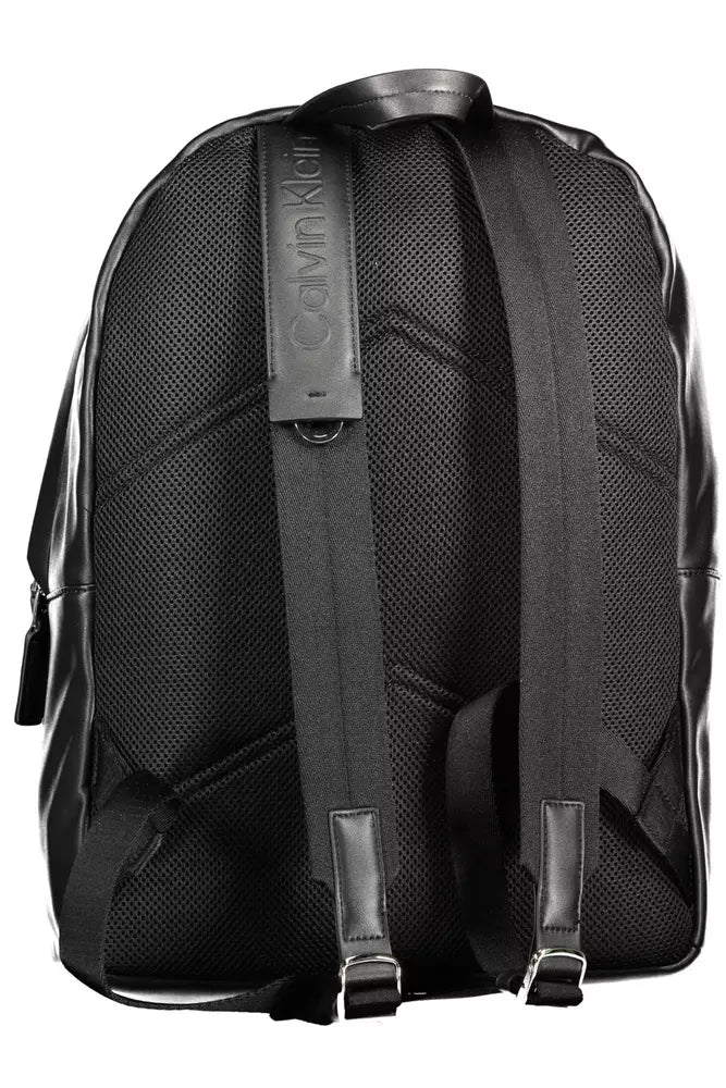 Calvin Klein Black Polyester Men Backpack - KALAJ