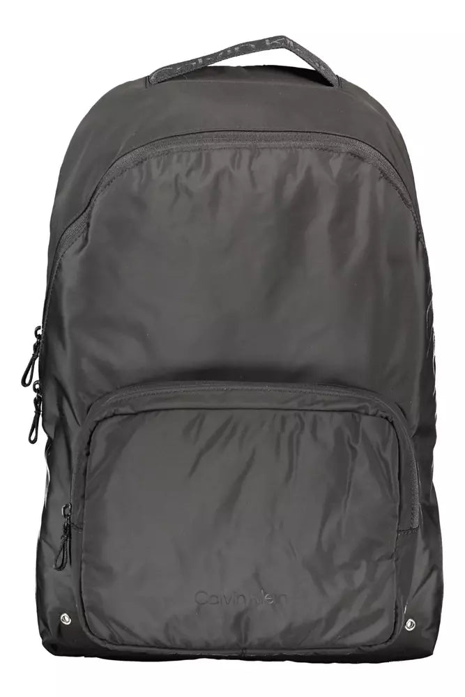 Calvin Klein Black Polyester Men Backpack - KALAJ