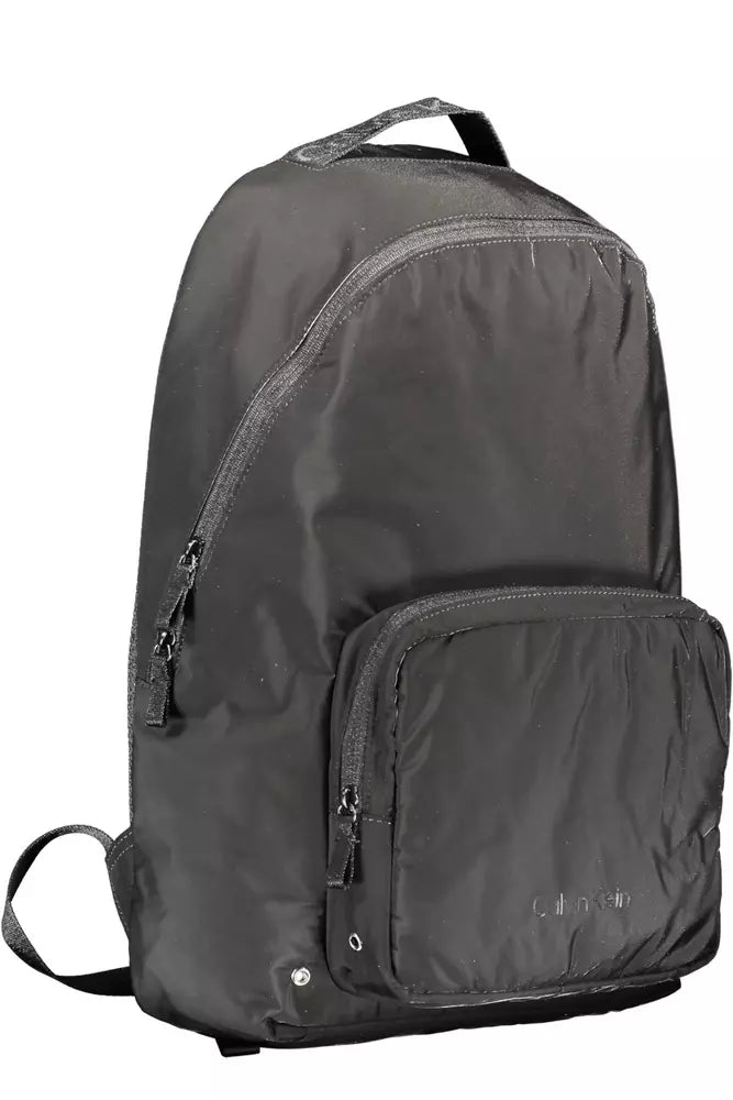 Calvin Klein Black Polyester Men Backpack - KALAJ