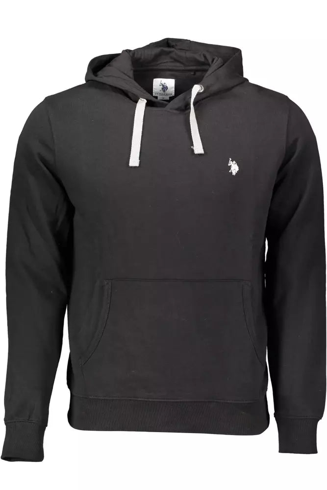 U.S. POLO ASSN. Black Cotton Men Sweater