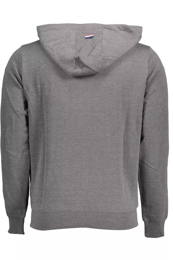 U.S. POLO ASSN. Gray Cotton Men Sweater