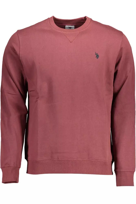 U.S. POLO ASSN. Purple Cotton Men Sweater