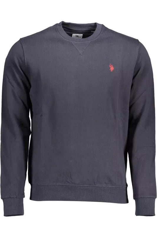 U.S. POLO ASSN. Blue Cotton Men Sweater