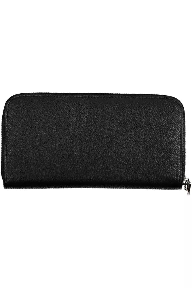 BYBLOS Black Polyethylene Women Wallet - KALAJ