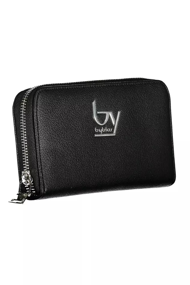 BYBLOS Black Polyethylene Women Wallet - KALAJ