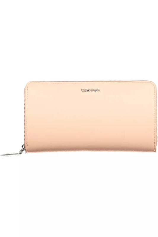 Calvin Klein Pink Polyethylene Women Wallet - KALAJ