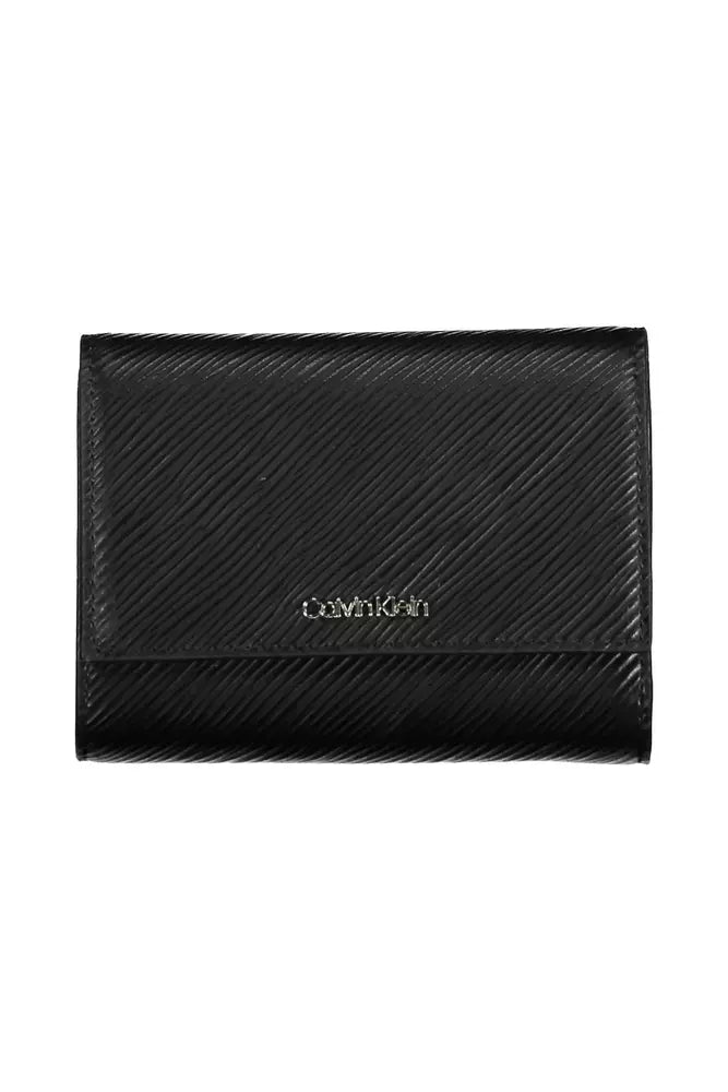 Calvin Klein Black Polyethylene Women Wallet - KALAJ