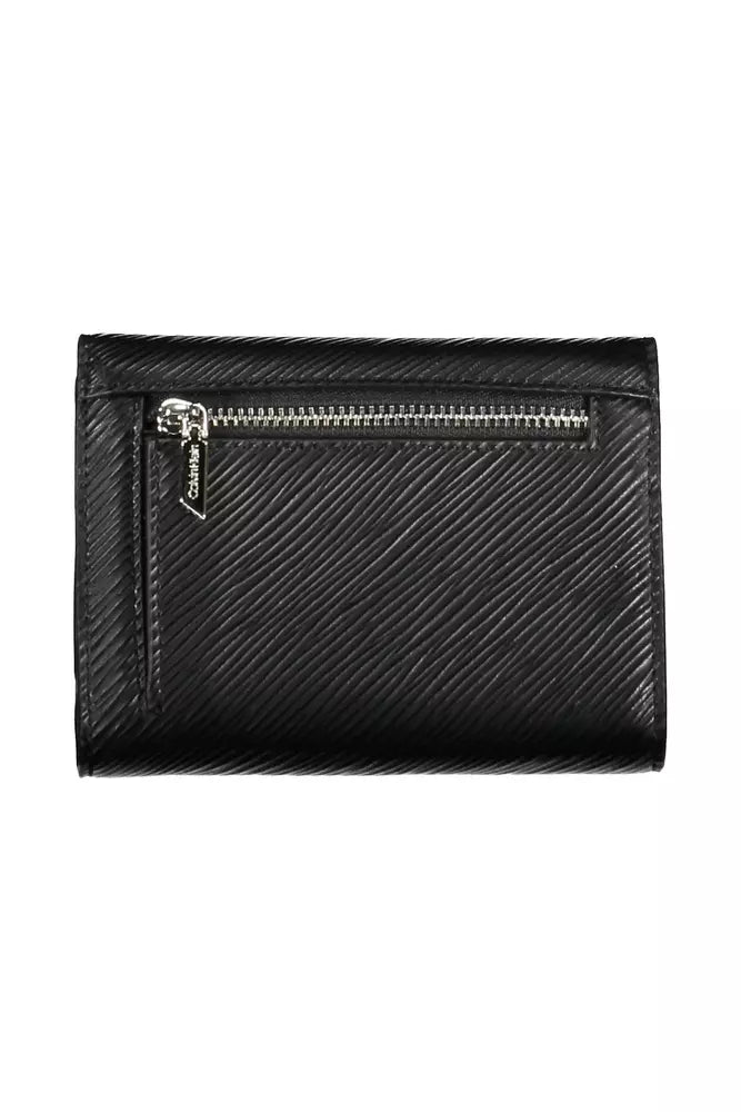 Calvin Klein Black Polyethylene Women Wallet - KALAJ