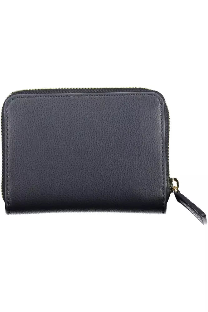 Tommy Hilfiger Blue Polyester Women Wallet - KALAJ