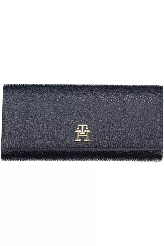 Tommy Hilfiger Blue Polyethylene Women Wallet - KALAJ