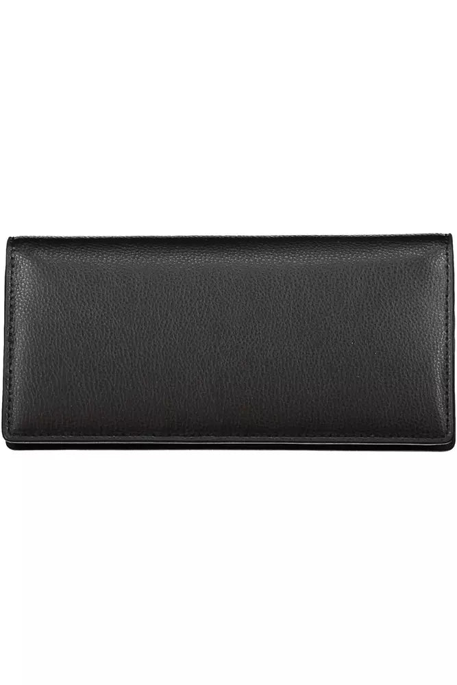 Tommy Hilfiger Black Polyethylene Women Wallet - KALAJ