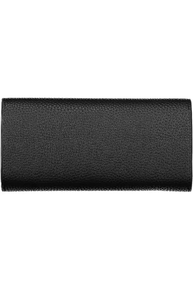 Tommy Hilfiger Black Polyethylene Women Wallet - KALAJ