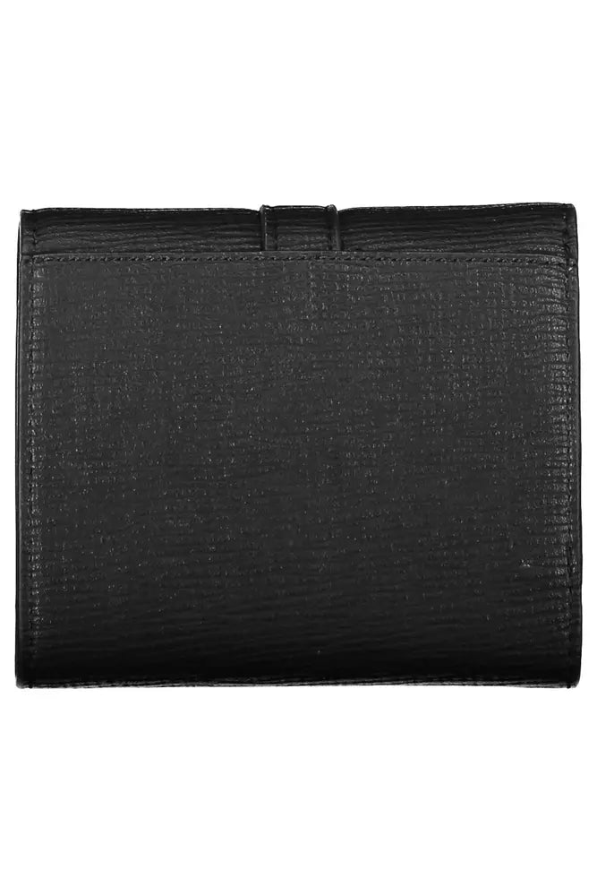 Tommy Hilfiger Black Polyethylene Women Wallet - KALAJ