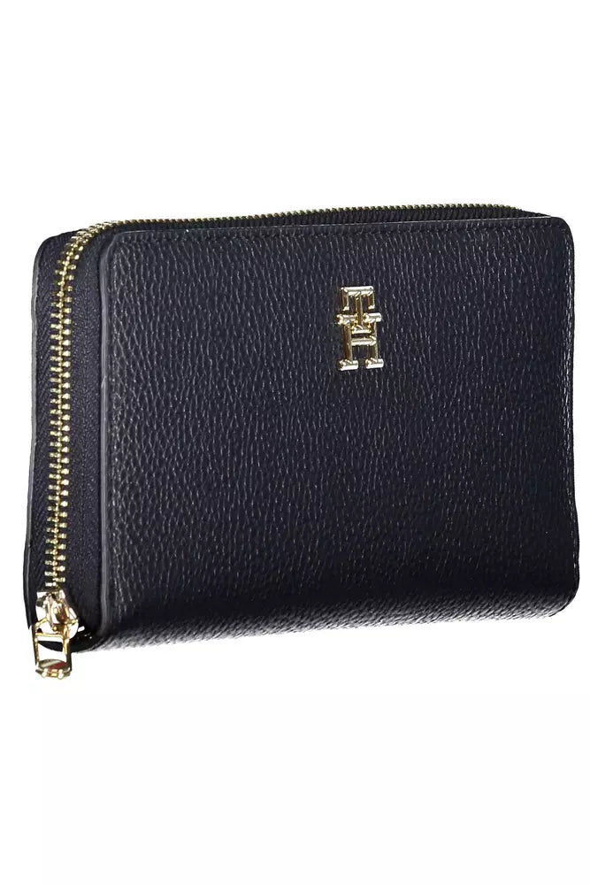 Tommy Hilfiger Blue Polyethylene Women Wallet - KALAJ