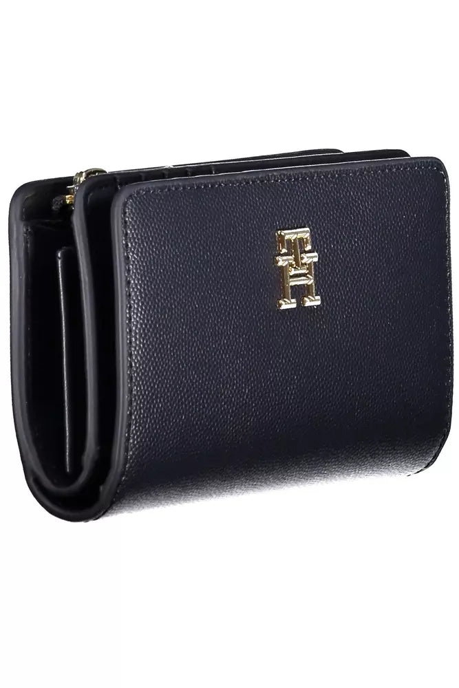 Tommy Hilfiger Blue Polyethylene Women Wallet - KALAJ