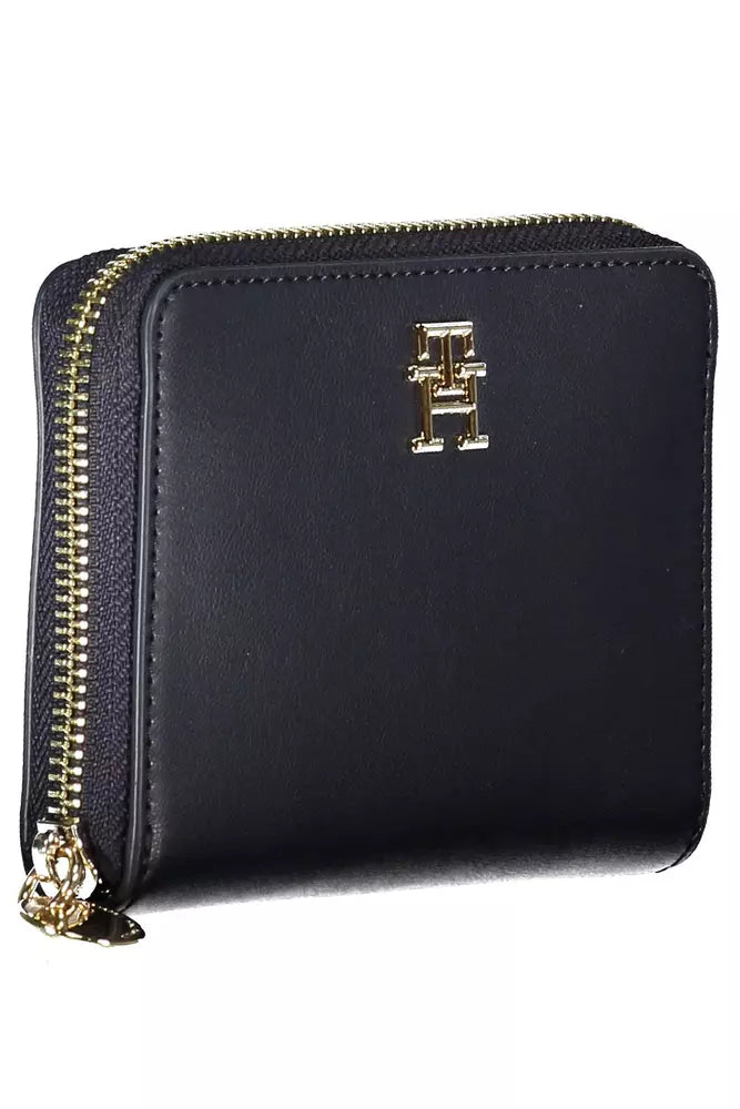 Tommy Hilfiger Blue Polyethylene Women Wallet - KALAJ