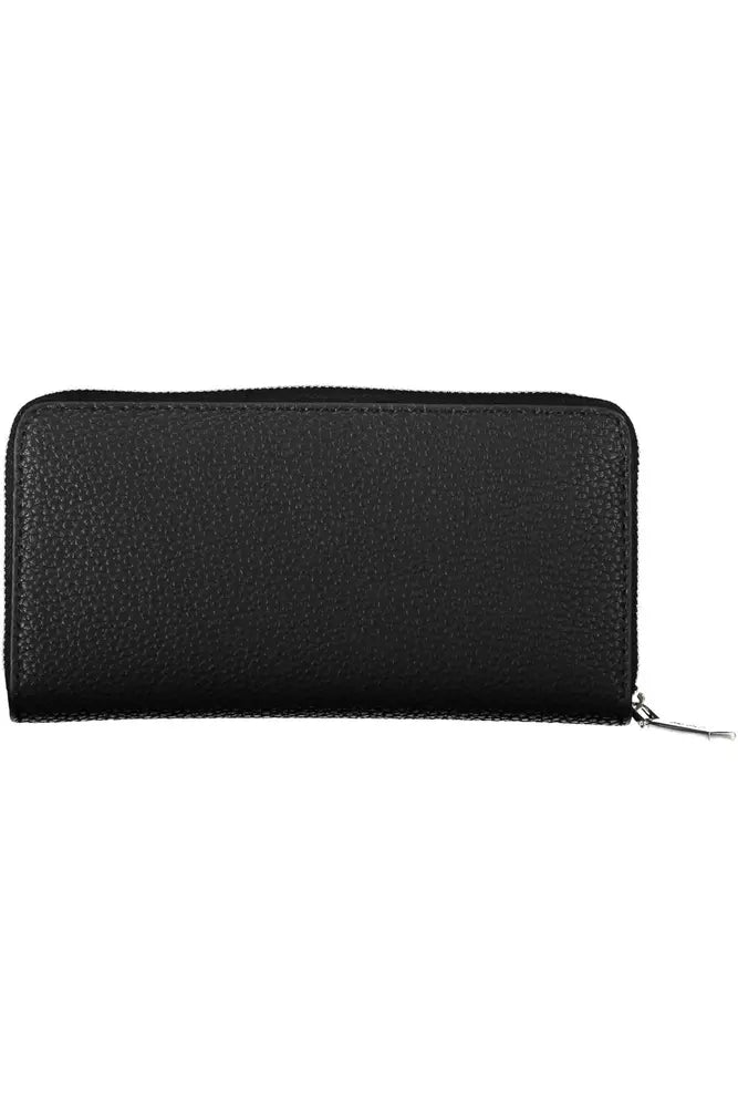 Calvin Klein Black Polyester Women Wallet - KALAJ