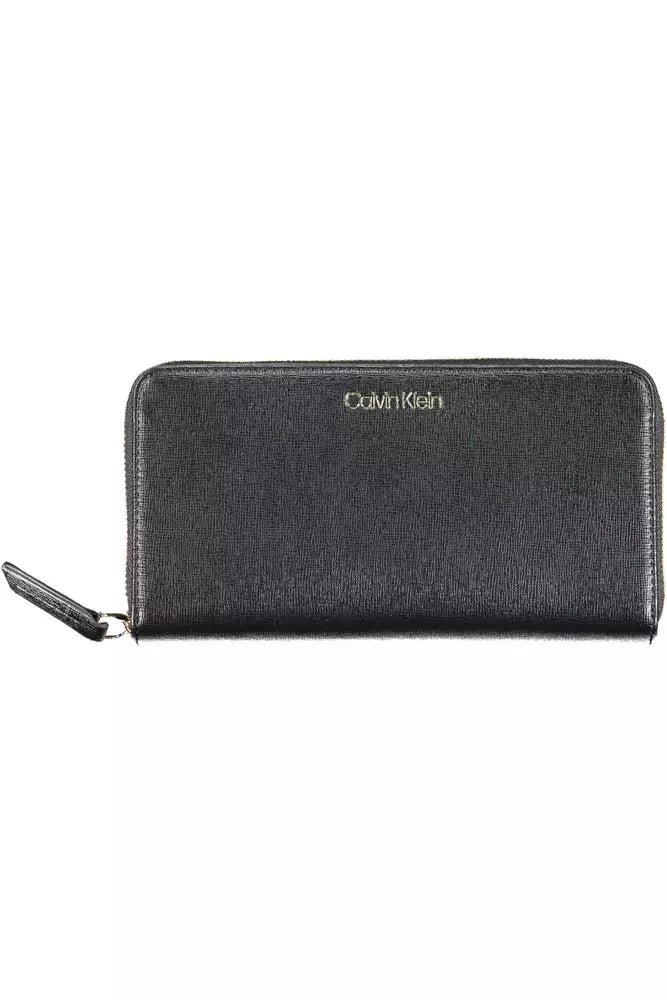 Calvin Klein Black Polyethylene Women Wallet - KALAJ