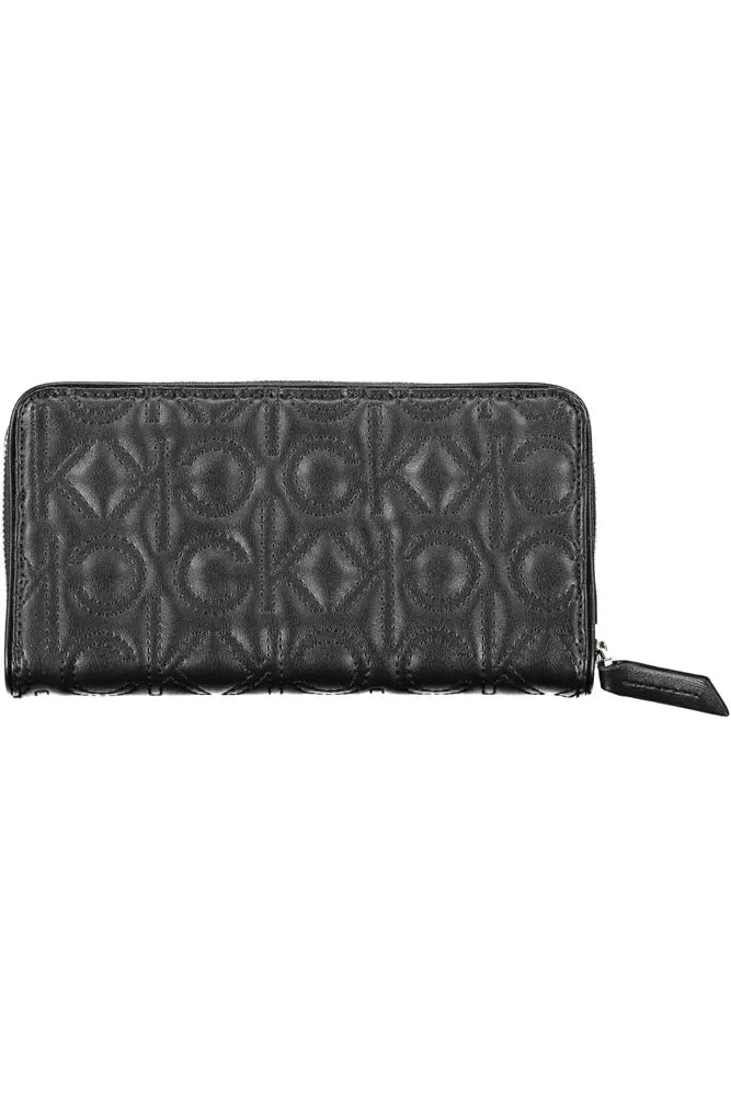 Calvin Klein Black Polyethylene Women Wallet - KALAJ