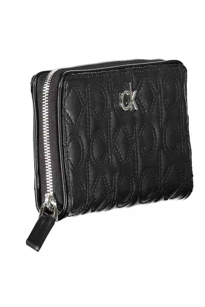 Calvin Klein Black Polyethylene Women Wallet - KALAJ