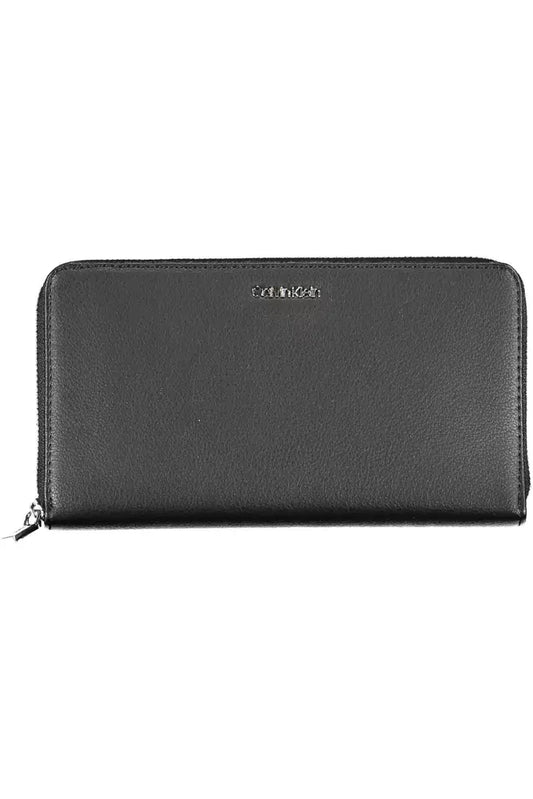 Calvin Klein Black Polyethylene Women Wallet - KALAJ