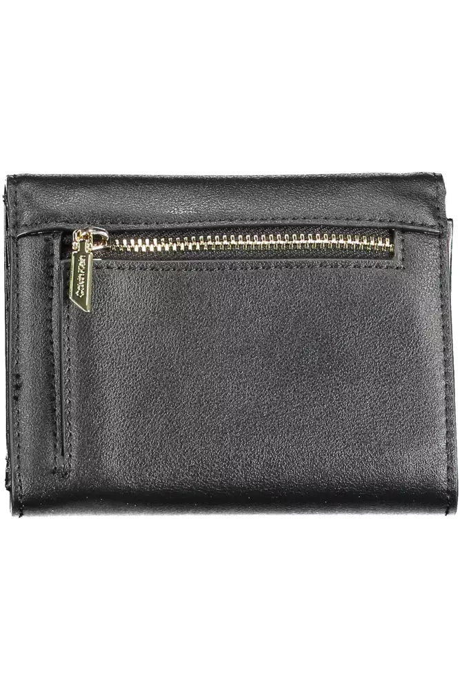 Calvin Klein Black Polyethylene Women Wallet - KALAJ