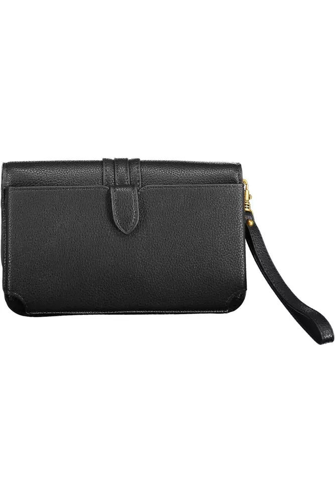 Guess Jeans Black Polyethylene Women Wallet - KALAJ