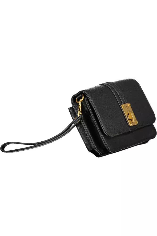 Guess Jeans Black Polyethylene Women Wallet - KALAJ