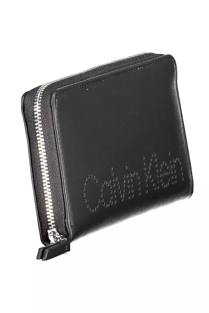 Calvin Klein Black Polyethylene Women Wallet - KALAJ