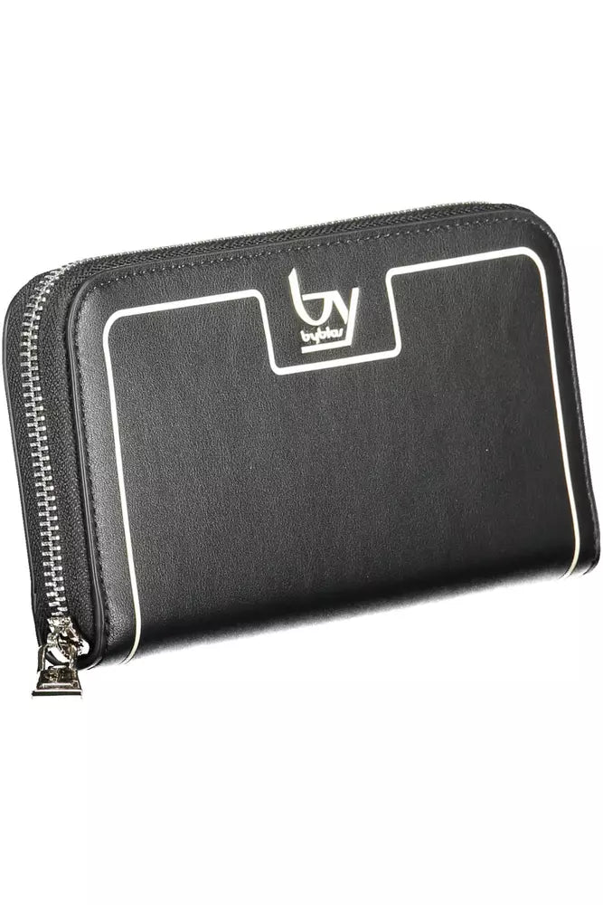 BYBLOS Black Polyethylene Women Wallet - KALAJ