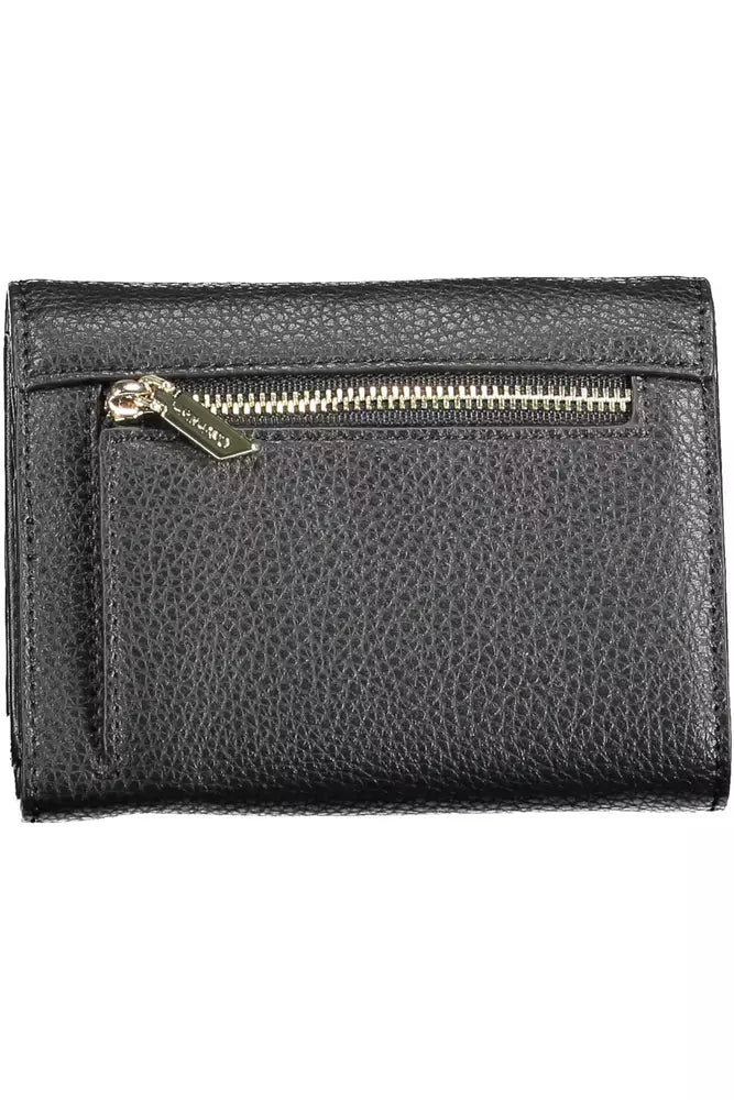 Calvin Klein Black Polyethylene Women Wallet - KALAJ