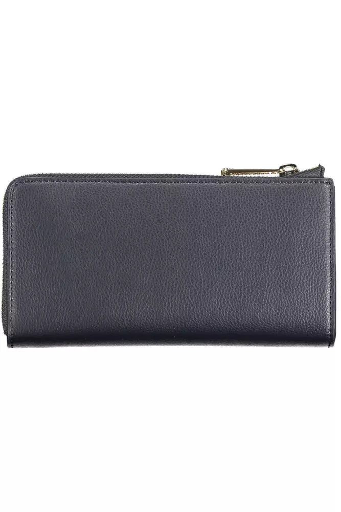 Tommy Hilfiger Blue Polyethylene Women Wallet - KALAJ