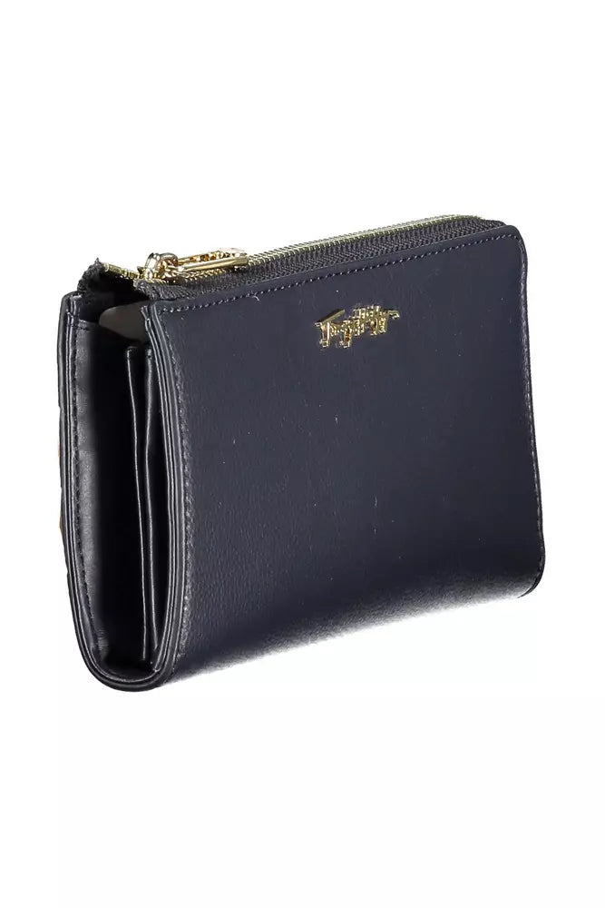 Tommy Hilfiger Blue Polyethylene Women Wallet - KALAJ