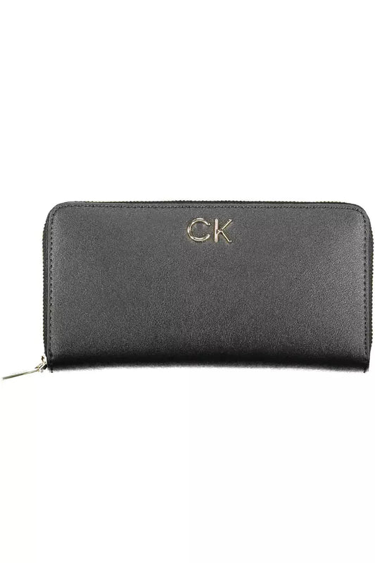 Calvin Klein Black Polyethylene Women Wallet - KALAJ