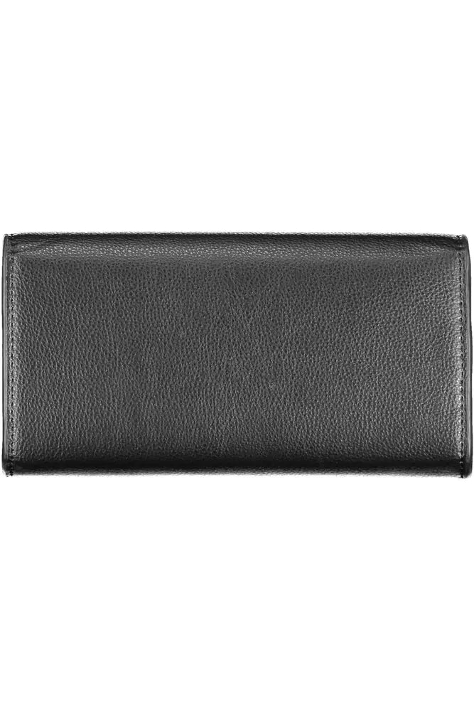 Tommy Hilfiger Black Polyethylene Women Wallet - KALAJ