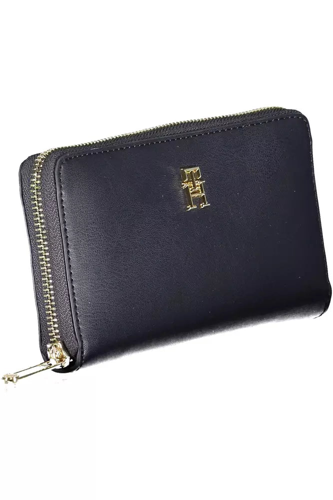 Tommy Hilfiger Blue Polyethylene Women Wallet - KALAJ