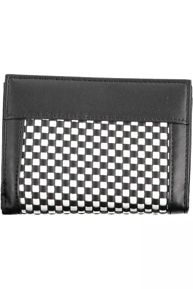 Guess Jeans Black Polyethylene Women Wallet - KALAJ