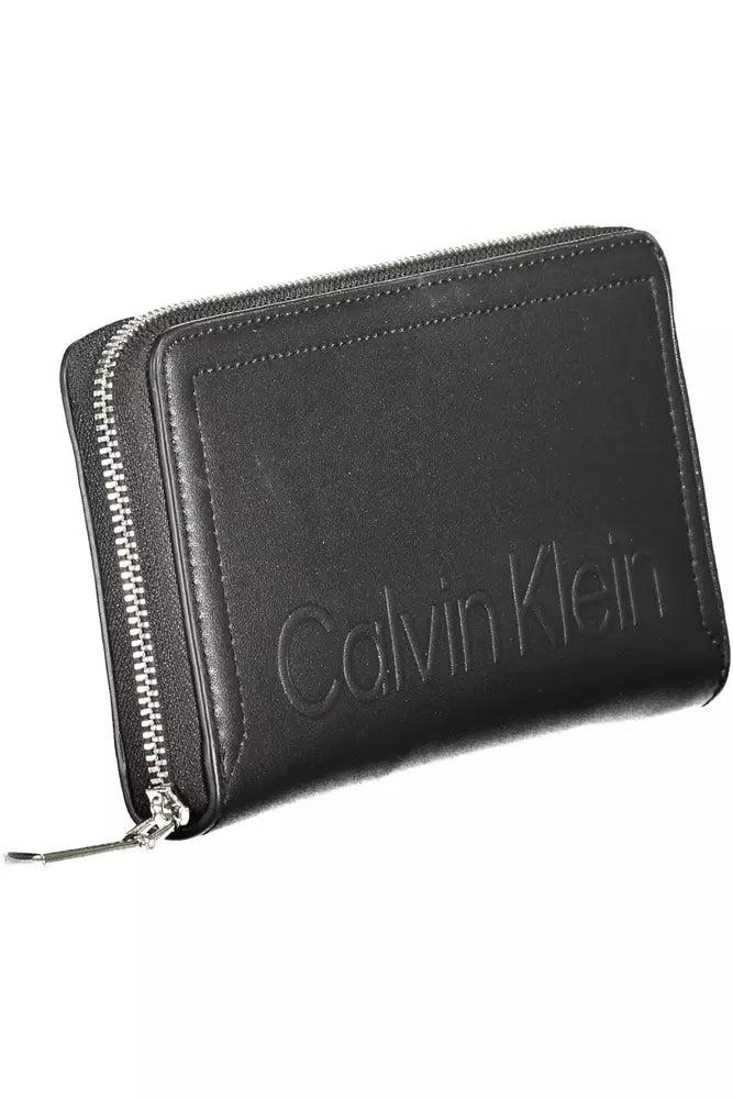 Calvin Klein Black Polyethylene Women Wallet - KALAJ