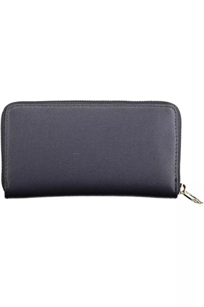 Tommy Hilfiger Blue Polyethylene Women Wallet - KALAJ