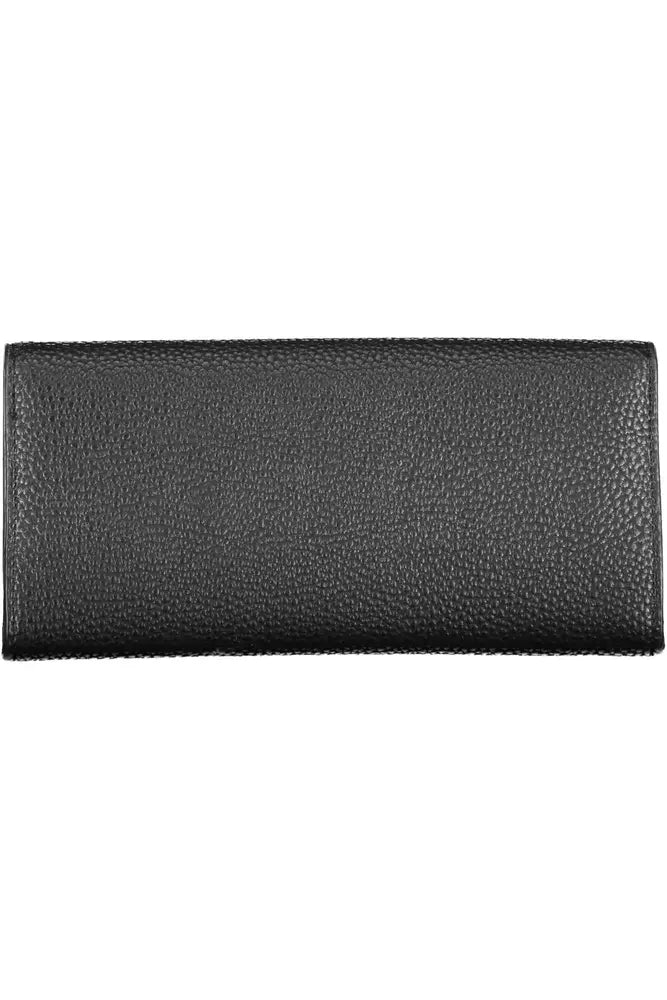 Tommy Hilfiger Black Polyethylene Women Wallet - KALAJ