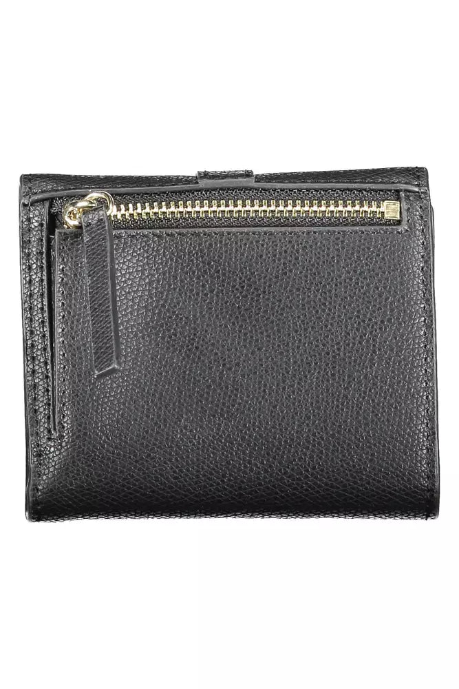 Tommy Hilfiger Black Polyethylene Women Wallet - KALAJ