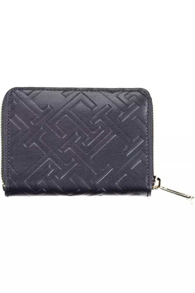 Tommy Hilfiger Blue Polyethylene Women Wallet - KALAJ