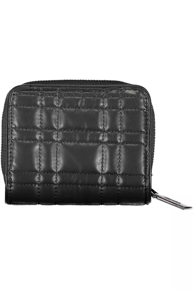 Calvin Klein Black Polyester Women Wallet - KALAJ