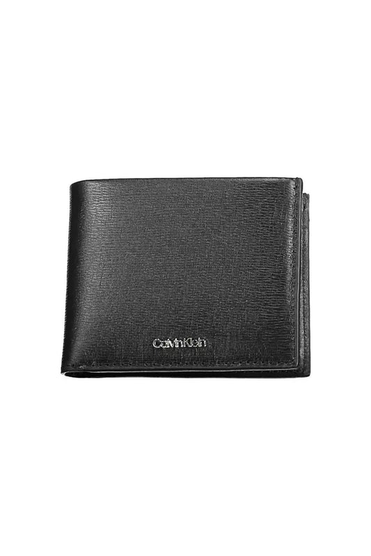 Calvin Klein Black Polyester Men Wallet - KALAJ